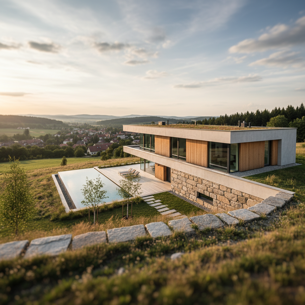 Moderní rodinný dům - realizovaný projekt